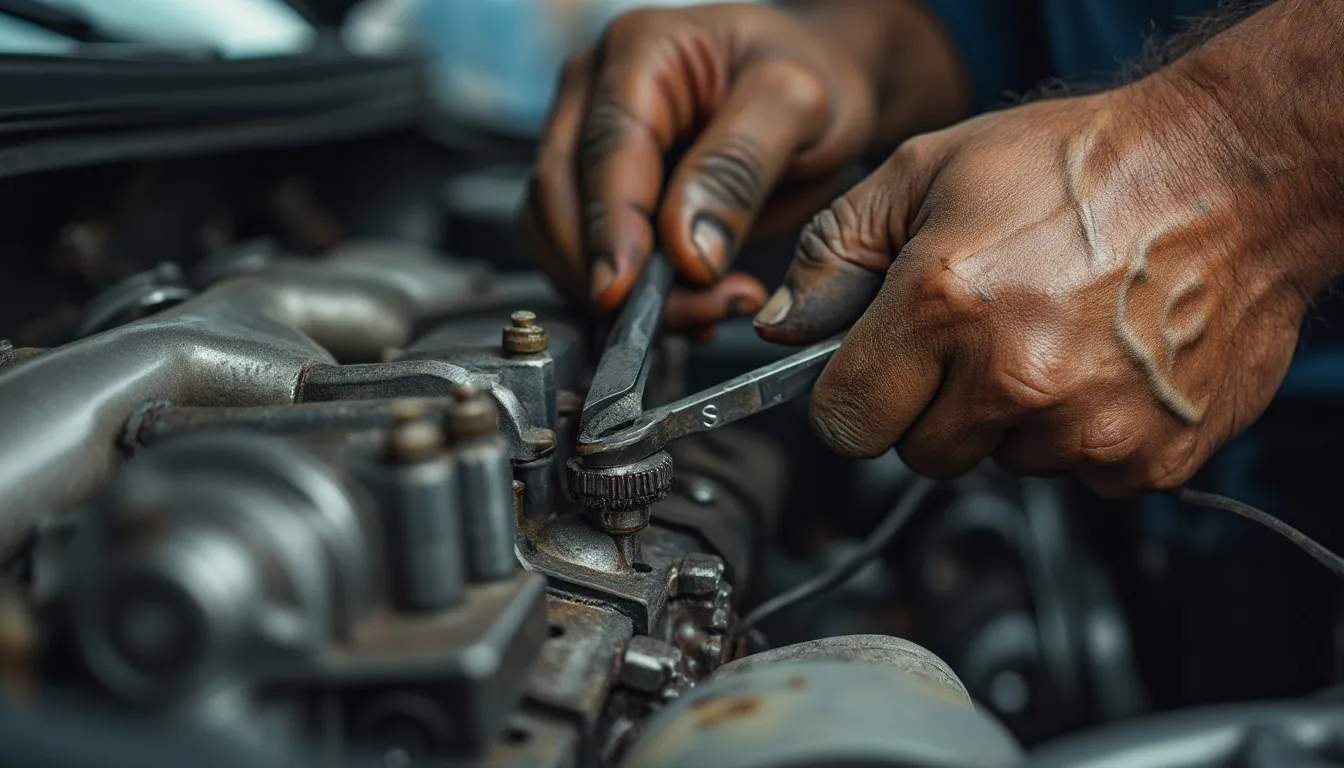 manos mandando un email